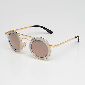 LOUIS VUITTON | Goldtone Metropolis Sunglasses